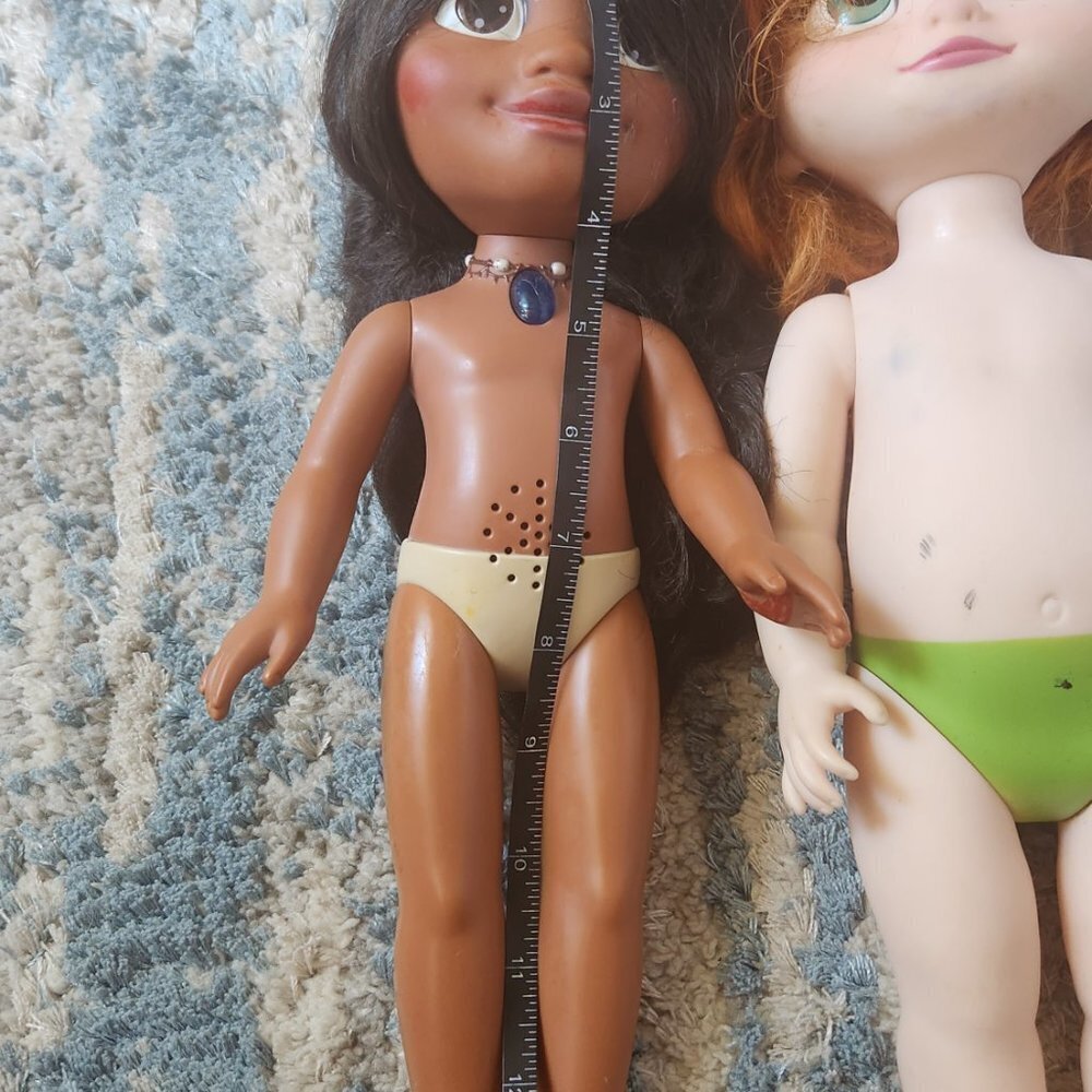 Disney Princess Kids Moana and Merida Dolls || GUC - Picture 8 of 9